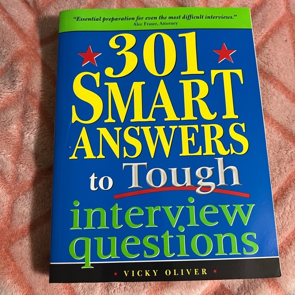 301 Smart Answers to Tough Interview Questions Book